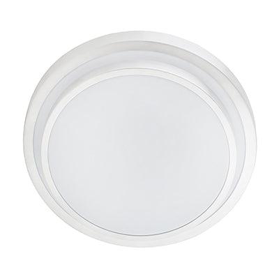 Power C/Light 340mm Silver Tiered Led 24w 4000 K - Livestainable.co.za