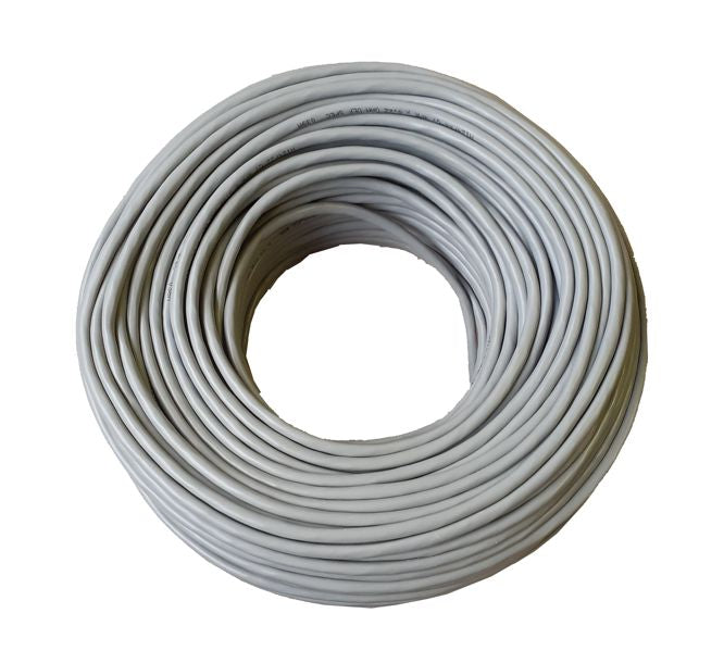 Cat5 E Ftp Ethernet Cable Cca 8 C Solid Grey 500 M/Roll H725 Ftps Gy 500 M