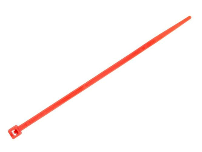 Cable Tie Red 7.6 X370 Mm 100 P/Bag 20 Ct 7.6 X370 Red