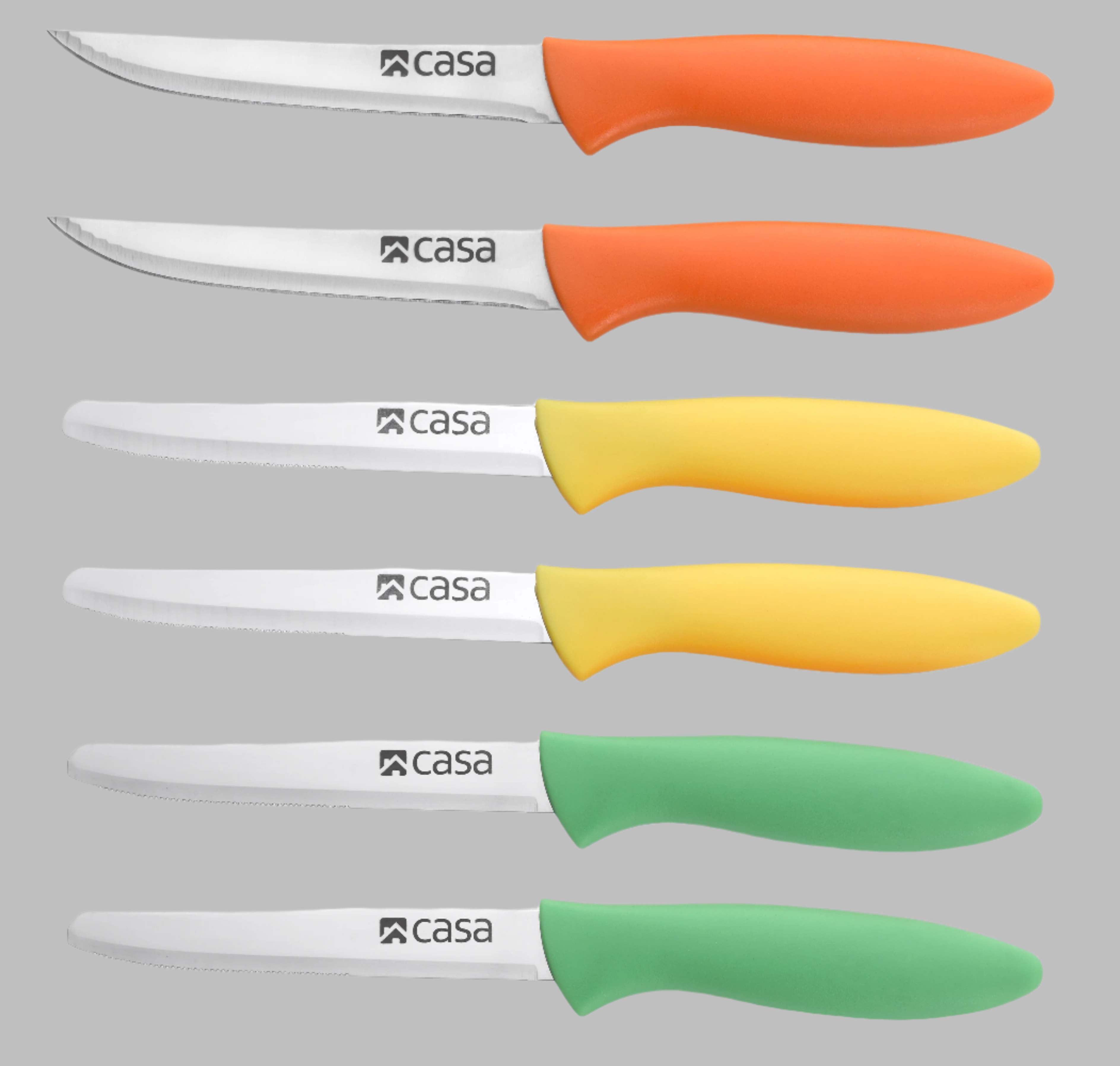 6 Pc Food Prep Knife Set Imola