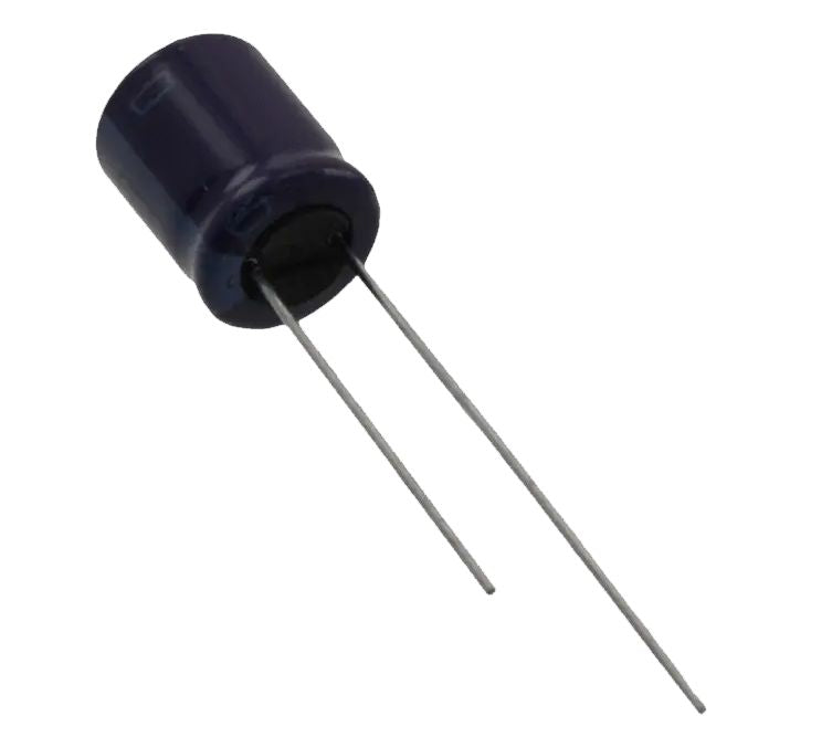 Electrolytic Capacitor Radial 10u F 100 V 6.3x11.5 P=2.5 Exr10 Uf100 V