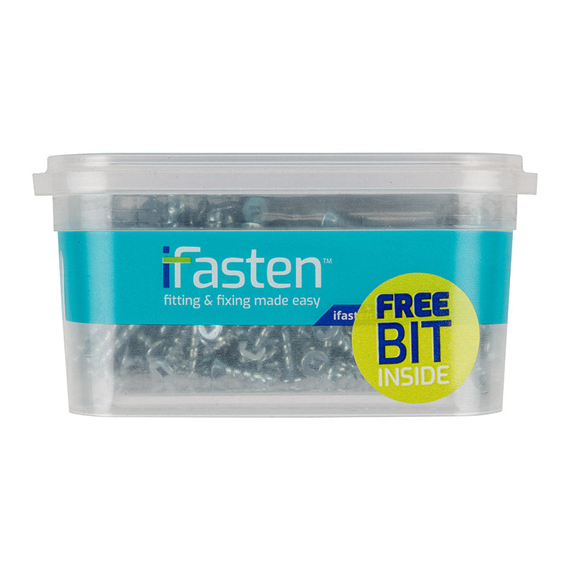 Ifasten Cbc Square No6 Zp 3.5 Mmx16 Mm 500 Pt + Bit