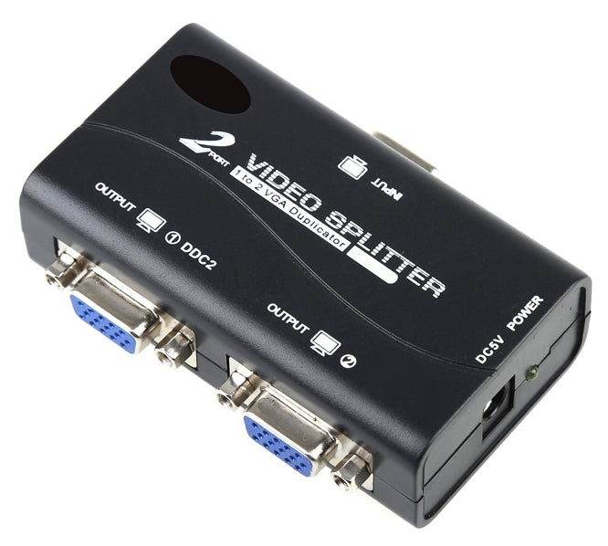 Active Vga Video Spliter 1 To 2 250 M Hz Ckl 1021 U