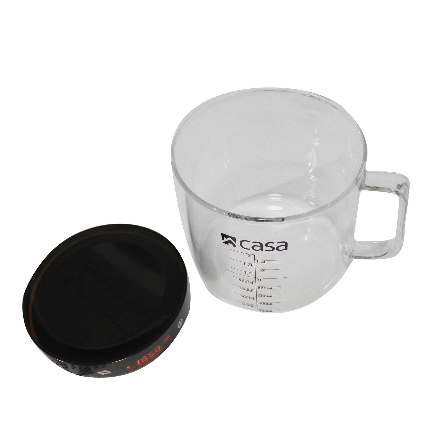Kitchen Digital Scale With Glass Measuring Jug