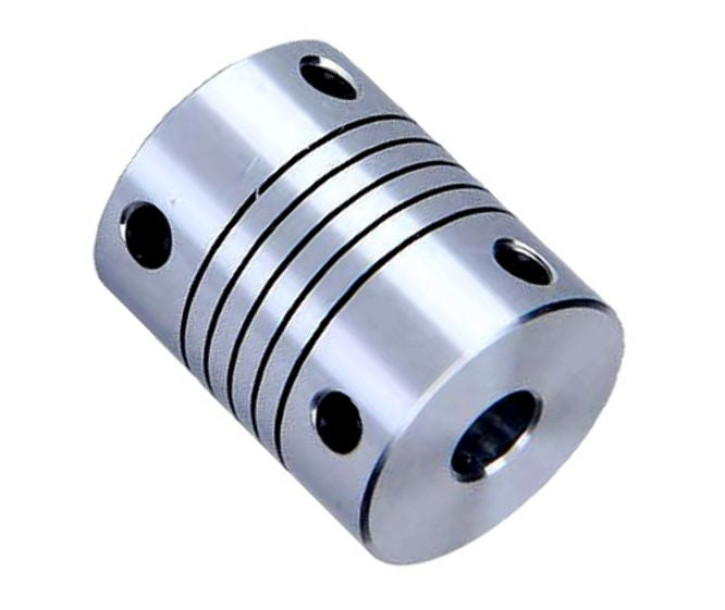 Flexible Shaft Coupling Sh 6.35 10mm 19x25 T1 6.35 10x19x25