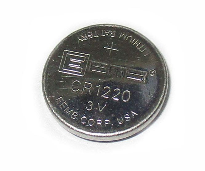 Battery Coin Lithium 3 V 35m A 12.5x2.0 Cr1220/Bn