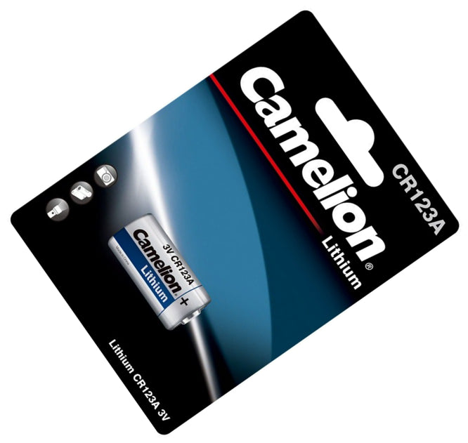 Lithium Battery 3 V 1.3 Ah 16.5x34mm Cr123 A Bp1