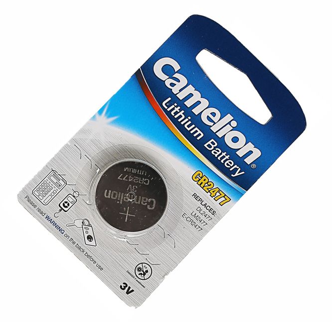 Lithium Coin Battery 3 V 850m A 24x7.7 Cr2477 Bp1