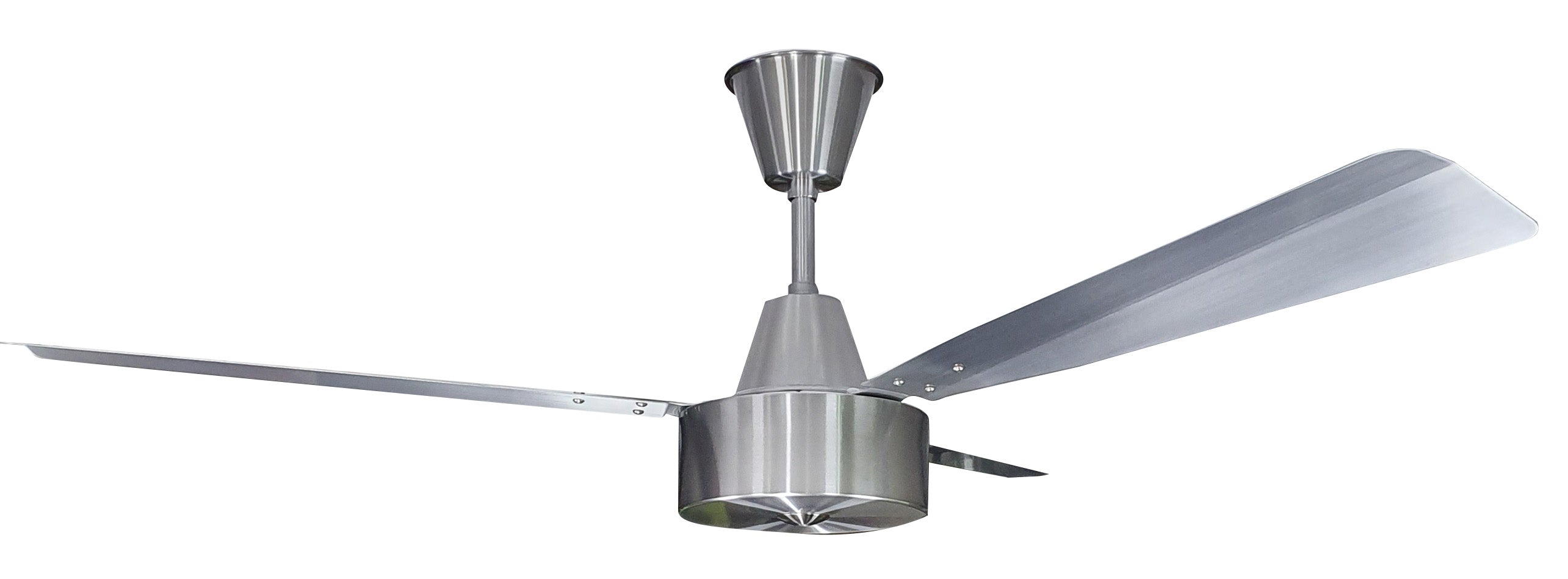 Motor Maxima Silver Blade Aluminium 3 1200mm Silver + Reg1F Wall Controller