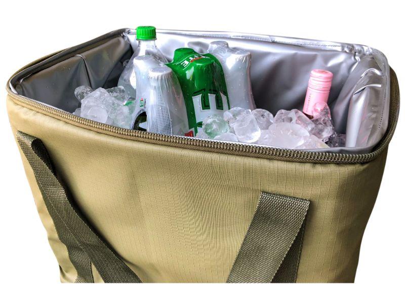 Camp Cover Cooler Traveller Ripstop 48 Can Khaki - Livestainable.co.za