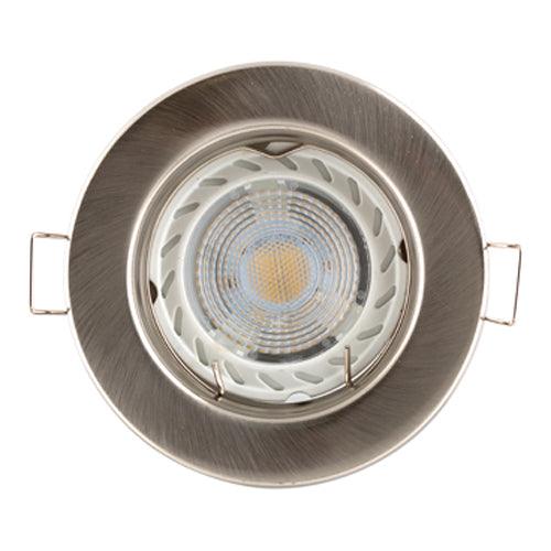 D/Light S/Chrome L/Holder & Led Gu10 5w 4000 K - Livestainable.co.za