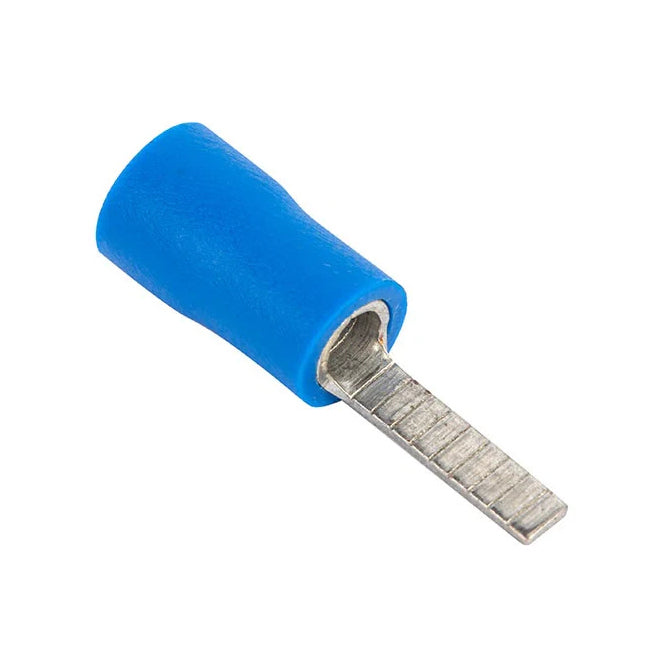 Terminal Pre Insulated Vinyl Flat Pin Blue Pl=10mm Dbv 2 10