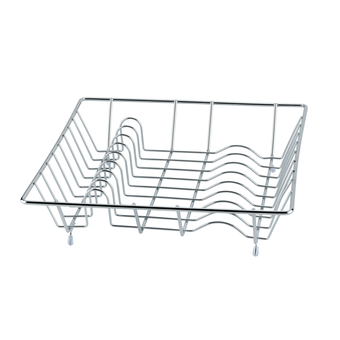 Dish Draining Rack Catania 501 Chrome Plated