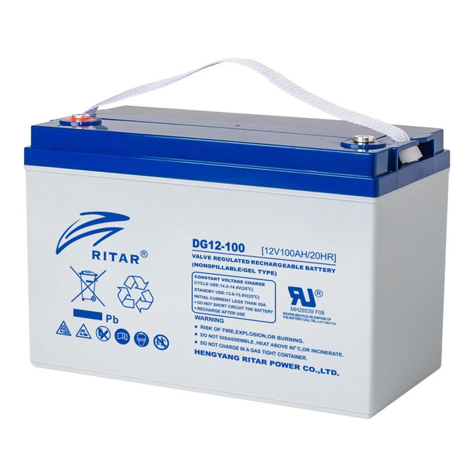 Battery Gel 12 V 100 Ah 328x172x222 Dg12 100