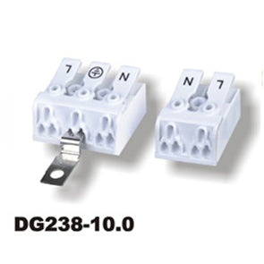 Terminal Block 2 W P=10.0 Plug In Press Dg238 10.0 02 19 00 Ah