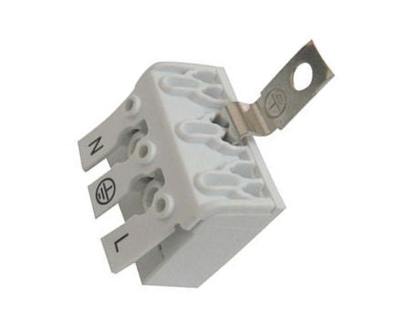 Terminal Block With Earth Tab 3 W 10.0 Spring Dg238 10.0 03 P 19 06 Z(h)