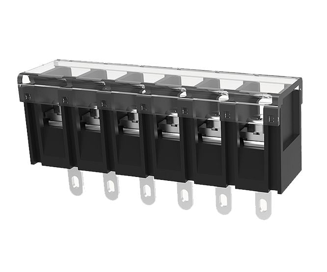 Barrier Block 6 W W/Cover P=7.62mm Pcb Mount Dg28 H B 06 P 13 00 Ah