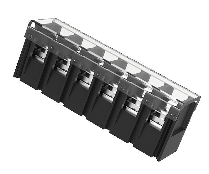 Connector Strip Pcb 6 W P=7.6 Black Offset Dg28 S B 06 P 13 00 A(h)