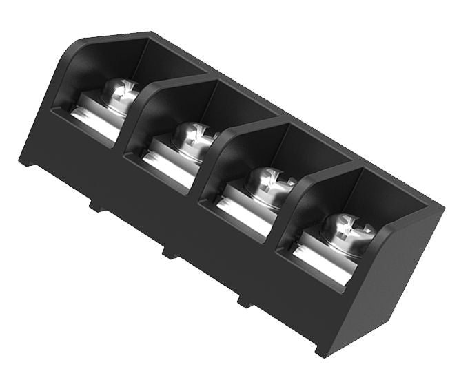 Barrier Terminal Block 7 W P=9.5 Black Dg46 B 07 P 13 00 Ah