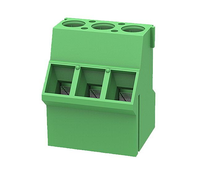 Pcb Terminal Block Str 3 W P=5.08mm Scr Green Dg504 5.08 03 P 14 00 A(h)
