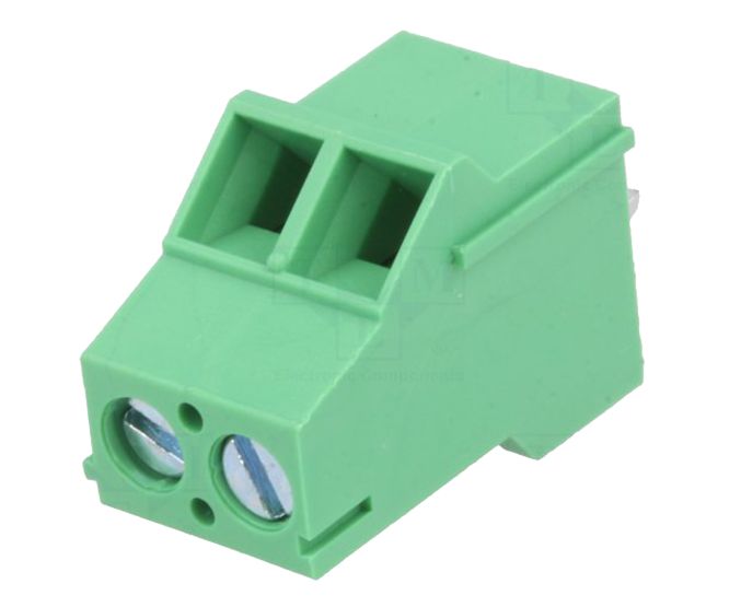 Pcb Terminal Block Str 2 W P=5.08mm Scr Green Dg504 5.08 02 P 14 00 A(h)
