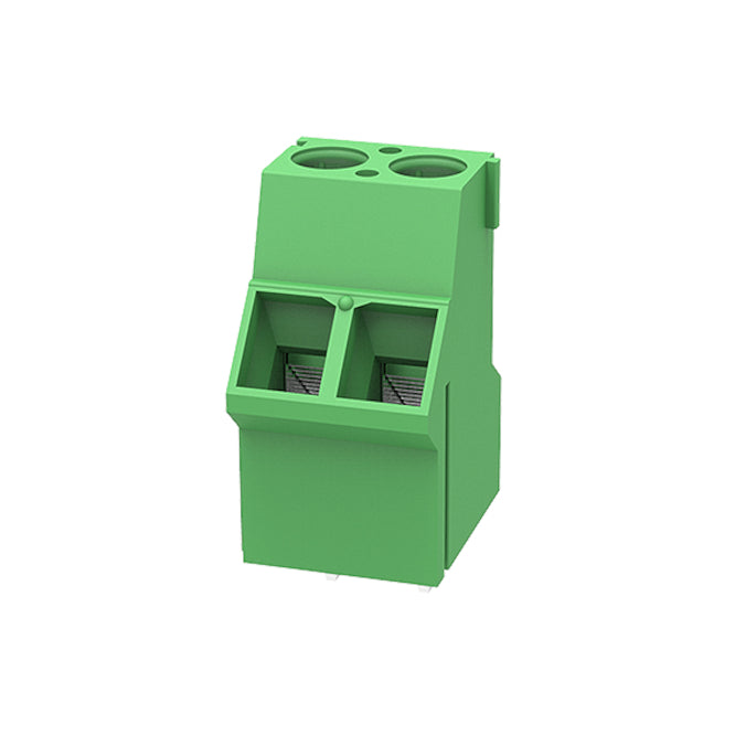 Pcb Screw Terminal Block Str 2 W P=5.08mm Green 20 A Dg504 5.08 02 P 14 00 A(h)
