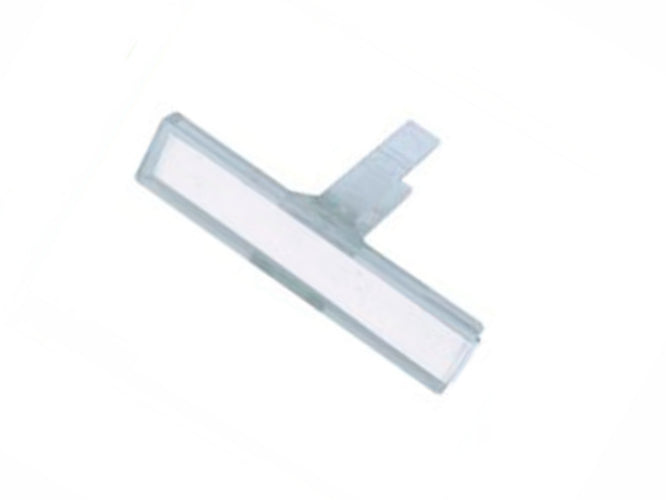 Label / Legend Holder For Din Rail End Stop. Dlm2 01 P 11 00 A(h)