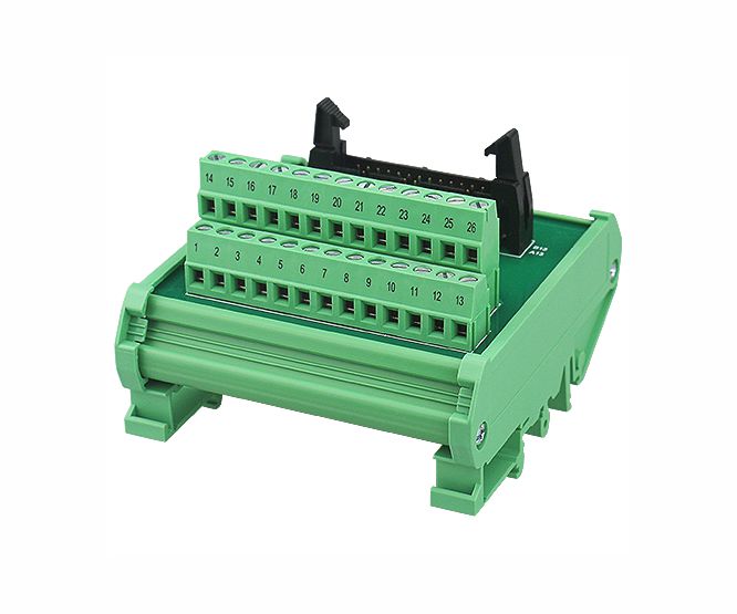 Breakout Board Idc26 To Screw Terminals Dm72 Idc 26 26 4 Y 0 Xah