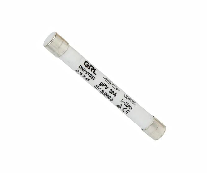 Pv Ceramic Fuse 10x85 G Pv 1500 Vdc 10 A Dnpv1085 10 A