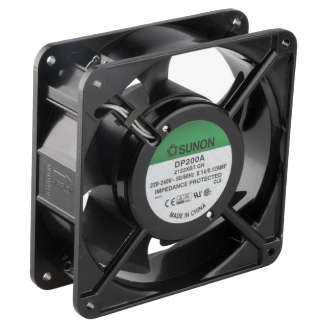 220 V Axial Cooling Fan 120sqx38mm 117 Cfm 2x Bal W/Term. Dp200 A 2123 Xbt.Gn