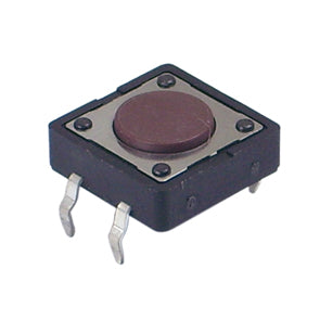 Pcb Tactile Switch 12x12mm H=4.3mm Brown Dts 21 N V
