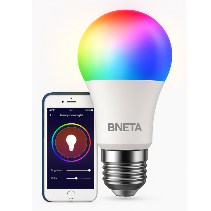 BNETA IoT Smart WiFi LED Bulb Plus – E27P