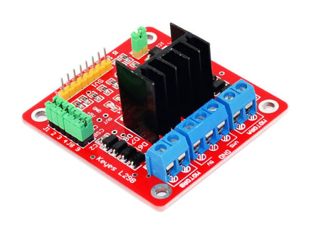 Dual Bridge Dc Stepper Motor Driver Board W/L298 Eb0018