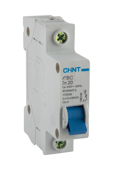 Eurolux Tosun 1 Pole 20 Amp 3k A Circuit Breaker