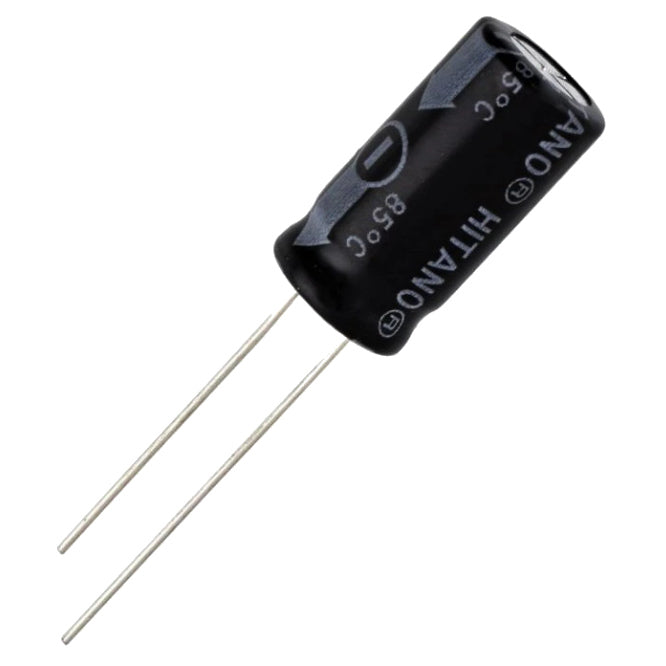 Electrolytic Capacitor Radial 100u F 35 V St 8x12 P=3.5 Ecr101 M35 B