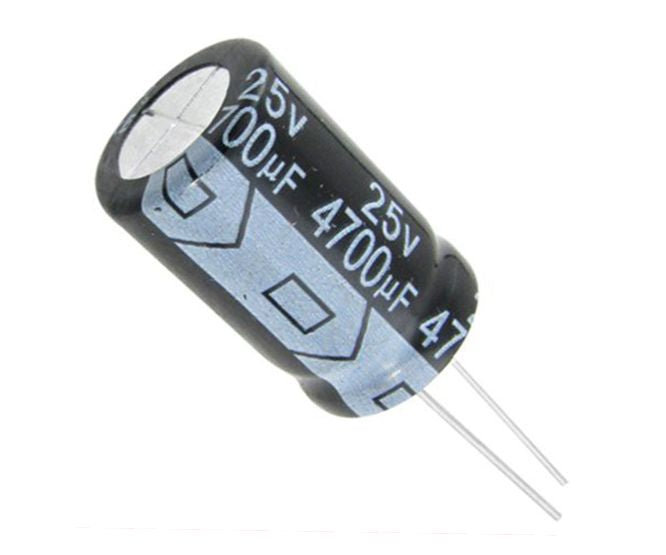 Electrolytic Capacitor Radial 4700u F 25 V St 16x32 P=7.5 Ecr472 M25 B