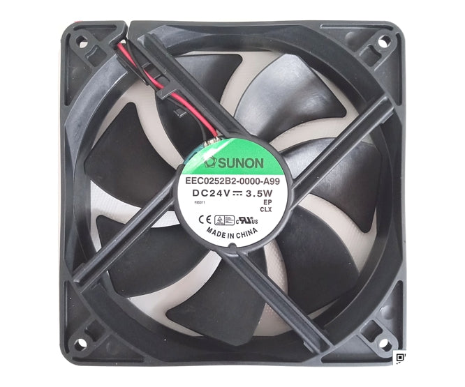 24 Vdc Axial Cooling Fan 120sqx25mm Bal 75 Cfm 2 Wire W/Lead Eec0252 B3 0000 A99