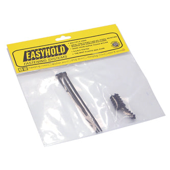 Plug Cable Fixing Black 6mm W/Cable Tie Eh1 B6 C