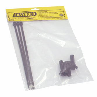 Plug Cable Fixing Black 8mm W/Cable Tie Eh1 B8 C