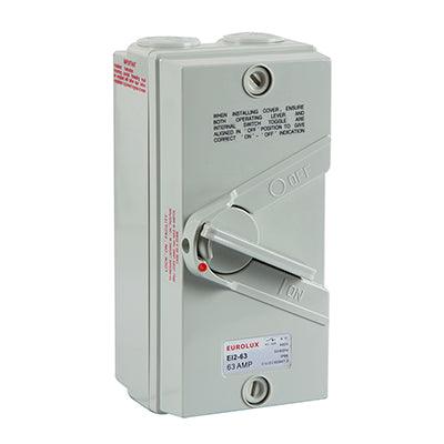 Isolator Switch 2 Pole 63 Amp 440 V Ip66 - Livestainable.co.za