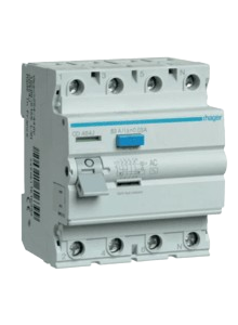 Hager 100 A Rcd 30m A 4 P Earth Leakage