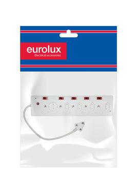 Multi Plug Sga 10 Way 5x16 A 4x5 A 1x10 A Schuko Switch Illuminated - Livestainable.co.za