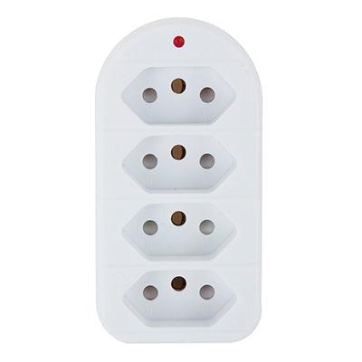4 Way Adaptor With Indicator Light - Livestainable.co.za