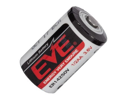 Lithium Thionyl Chloride Battery 1/2 Aa 3.6 V Er14250