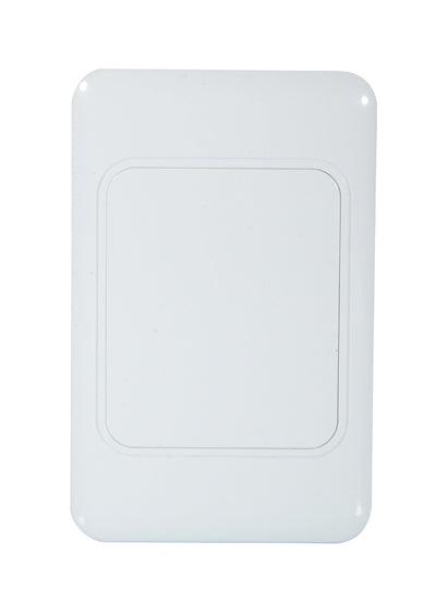 Eurolux Blank Cover Plate 4x2 - Livestainable.co.za