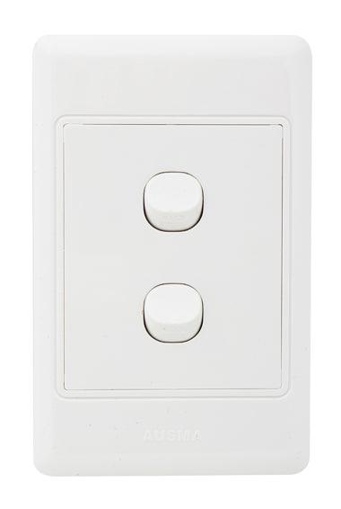 Eurolux Switch 2 Lever 1 Way Complete - Livestainable.co.za