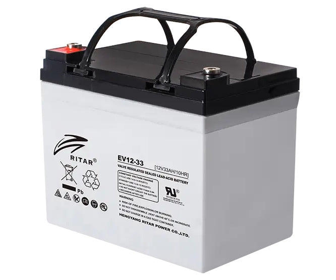 Battery Sla 12 V 33 Ah Ev 195x130x168 Ev12 33
