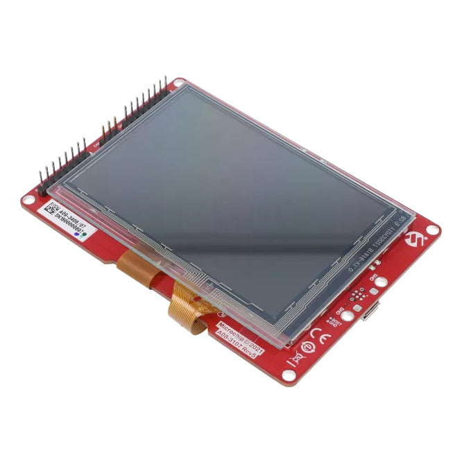 Touch Screen Graphics & Touch Curiosity Evaluation Kit 85x60mm Lcd Sam E51
