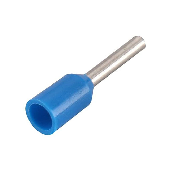 Terminal Boot Lace Blue Id=1.3mm L=10 Debulk Evn7510 Blue
