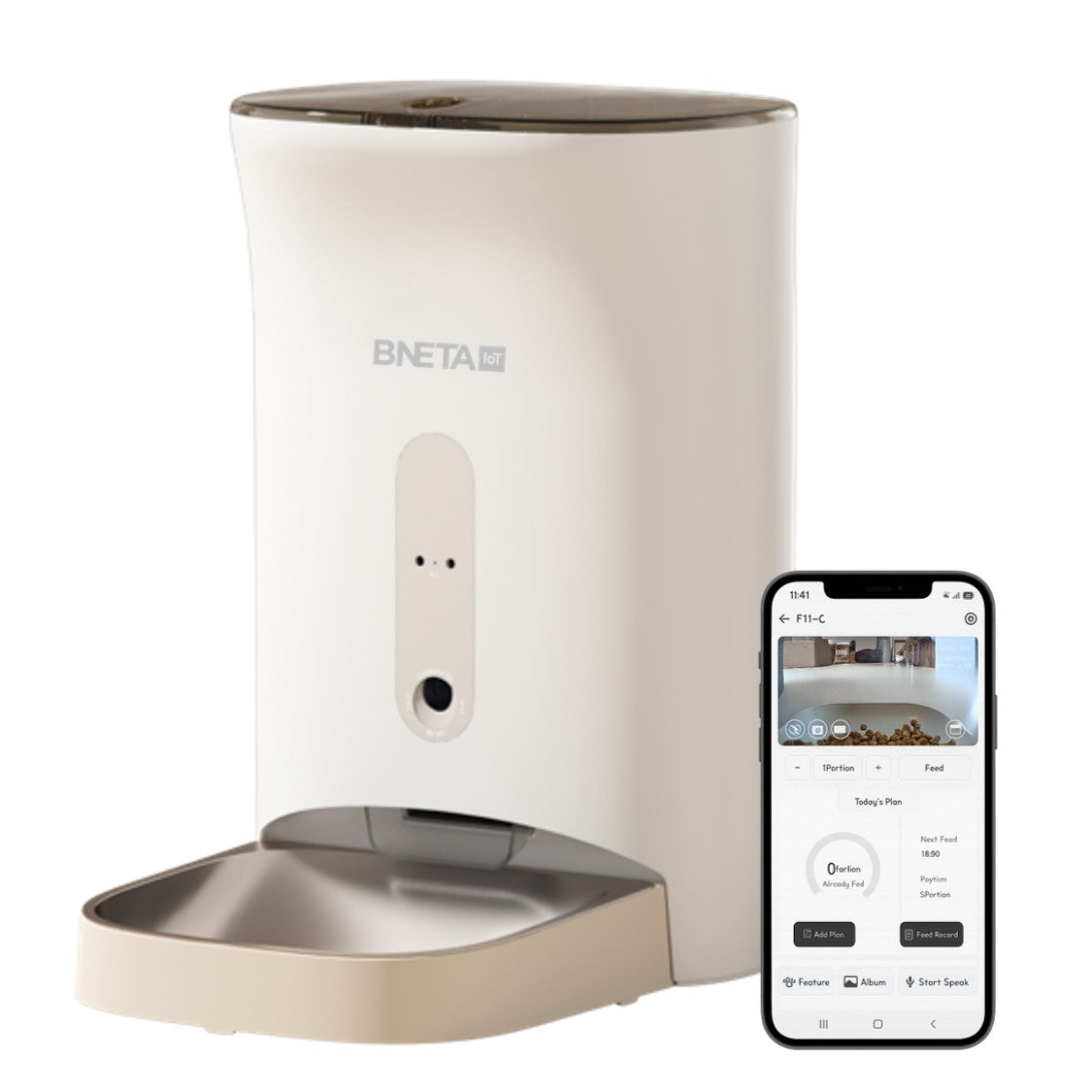 BNETA IoT Smart Pet Feeder F1-D